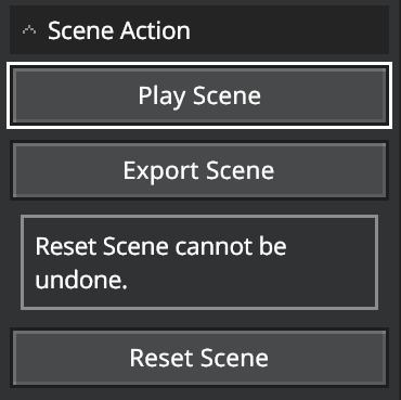 V1 Export panel