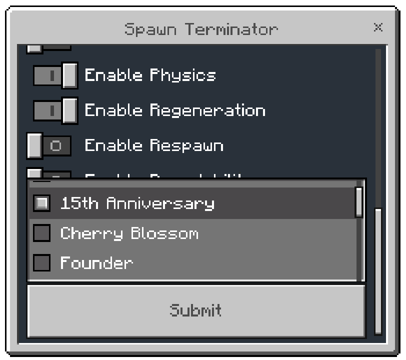 Spawn Terminator form 2