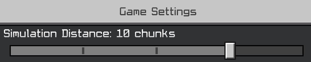 Simulation Distance Chunk Map Void Rising Add-On | JaylyMC